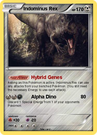 Pokemon Indominus Rex