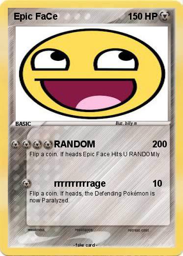 Pokemon Epic FaCe