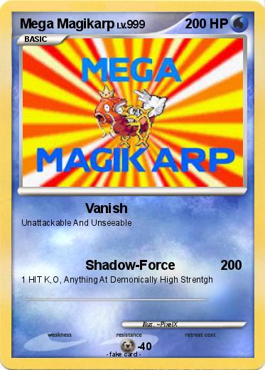 Pokemon Mega Magikarp