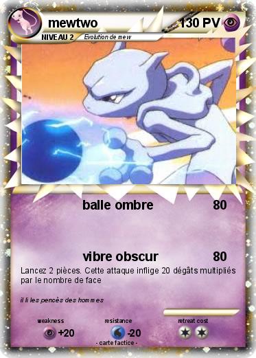 Pokemon mewtwo