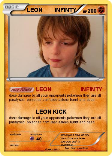 Pokemon LEON        INFINTY