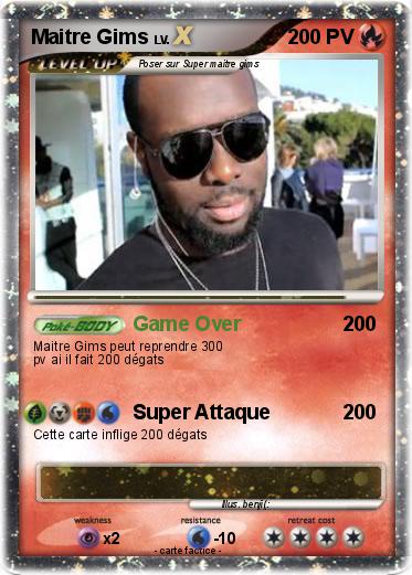 Pokemon Maitre Gims
