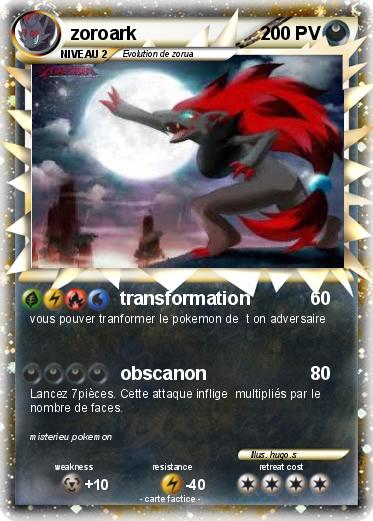 Pokemon zoroark