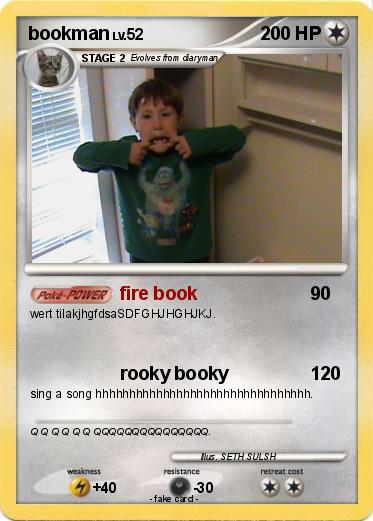 Pokemon bookman