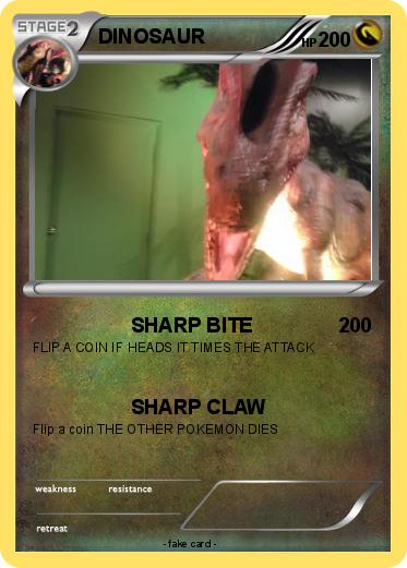 Pokemon DINOSAUR
