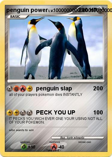 Pokemon penguin power
