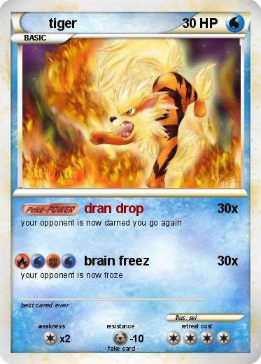 Pokemon tiger