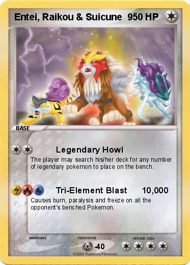 Pokemon Entei, Raikou & Suicune  9