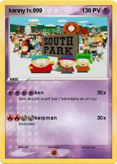 Pokemon kenny lv.999