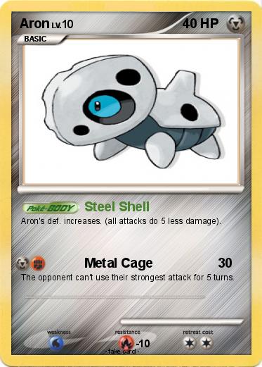 Pokemon Aron
