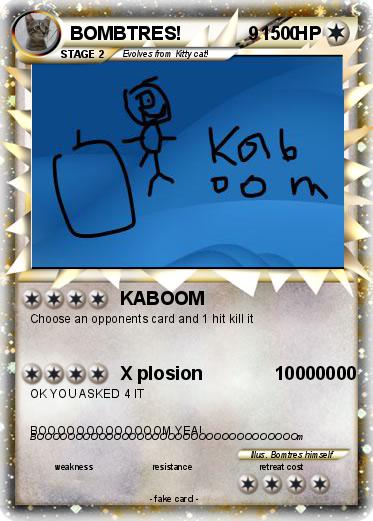 Pokemon BOMBTRES!             9      0