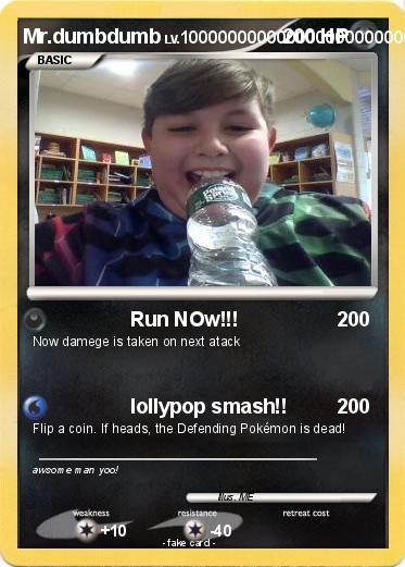 Pokemon Mr.dumbdumb