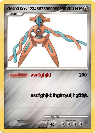 Pokemon deoxux