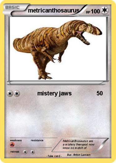 Pokemon metricanthosaurus