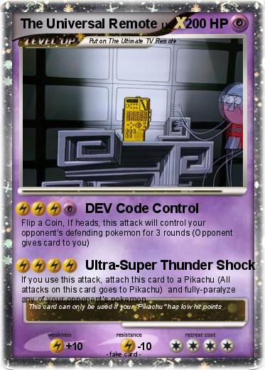 Pokemon The Universal Remote
