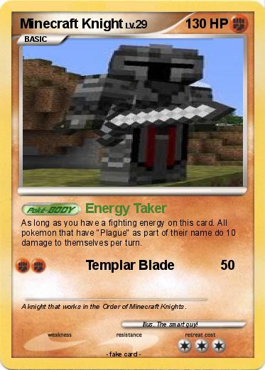 Pokemon Minecraft Knight