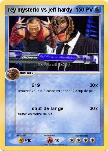 Pokemon rey mysterio vs jeff hardy