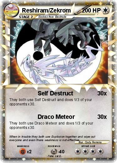Pokemon Reshiram/Zekrom