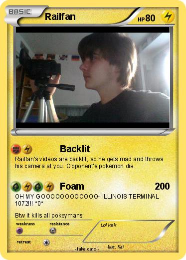 Pokemon Railfan