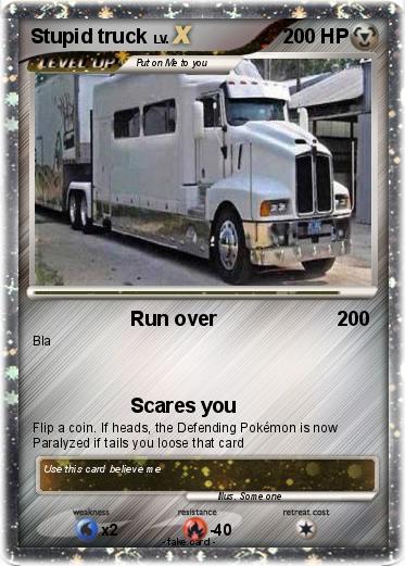 Pokemon Stupid truck