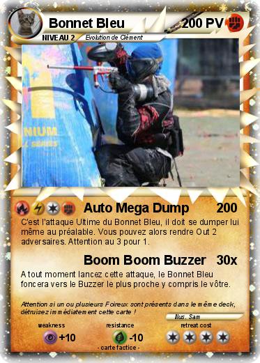 Pokemon Bonnet Bleu