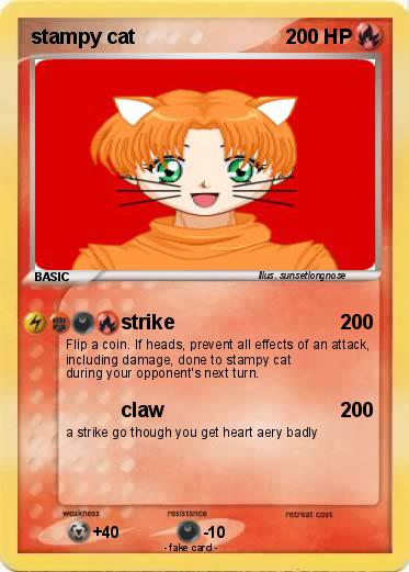 Pokemon stampy cat