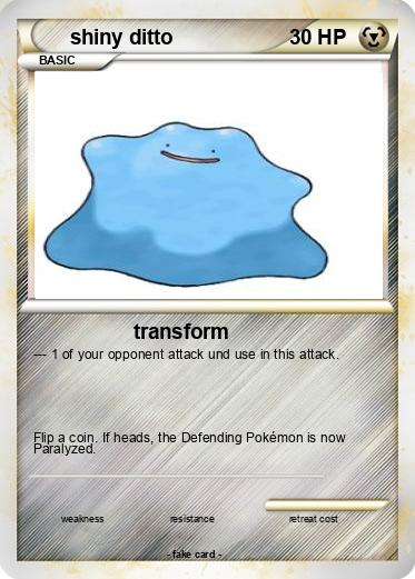 Pokemon shiny ditto