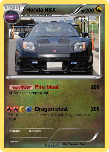 Pokemon Honda NSX