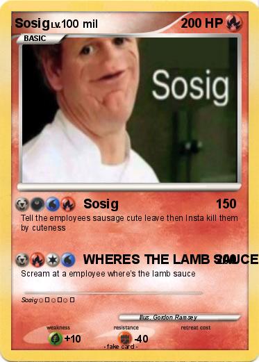 Pokemon Sosig