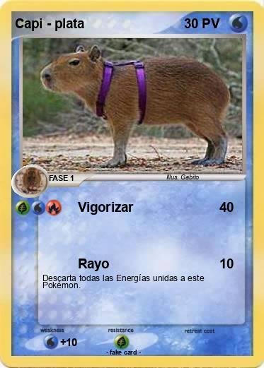 Pokemon Capi - plata
