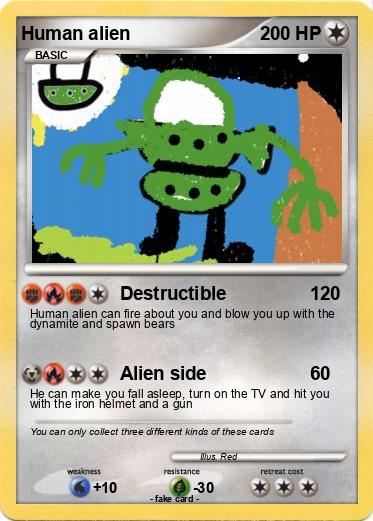 Pokemon Human alien