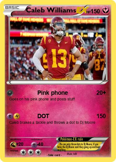 Pokemon Caleb Williams