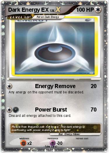 Pokemon Dark Energy EX