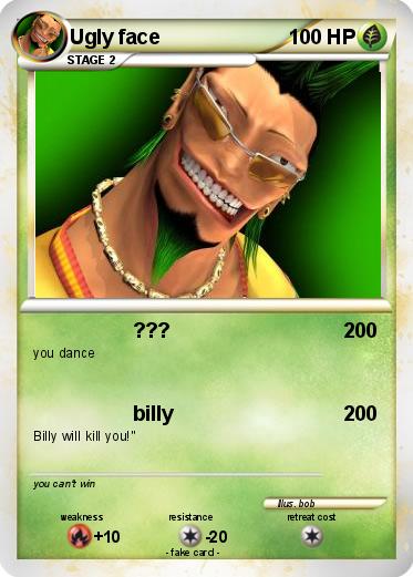 Pokemon Ugly face