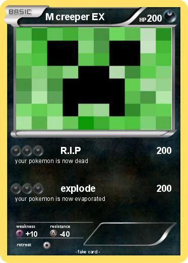 Pokemon M creeper EX