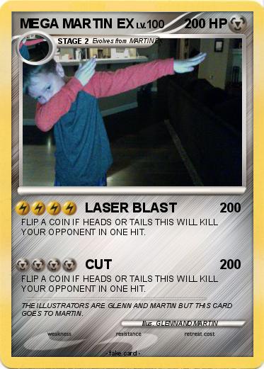 Pokemon MEGA MARTIN EX