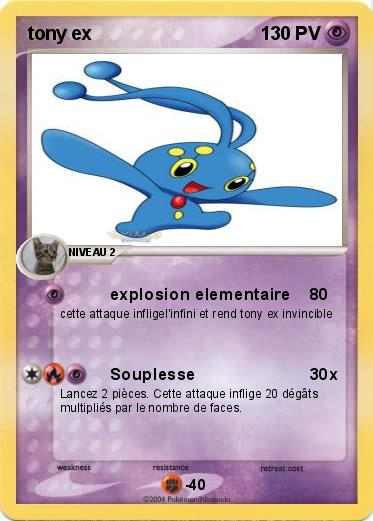 Pokemon tony ex