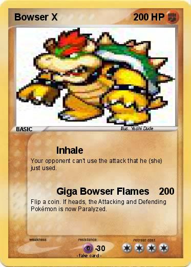 Pokemon Bowser X