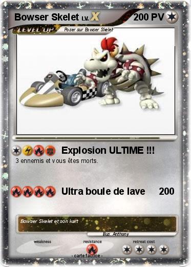 Pokemon Bowser Skelet