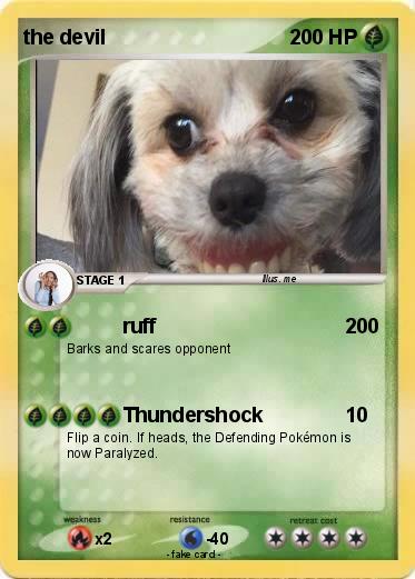 Pokemon the devil