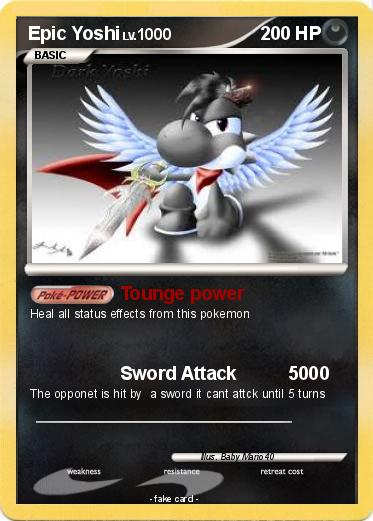 Pokemon Epic Yoshi
