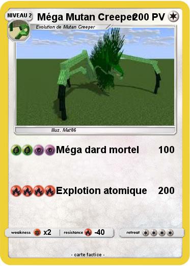 Pokemon Méga Mutan Creeper