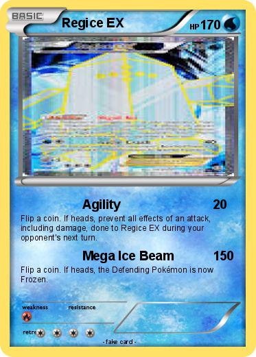 Pokemon Regice EX