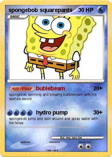 Pokemon spongebob squarepants