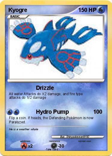 Pokemon Kyogre