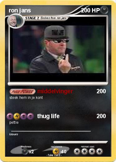 Pokemon ron jans
