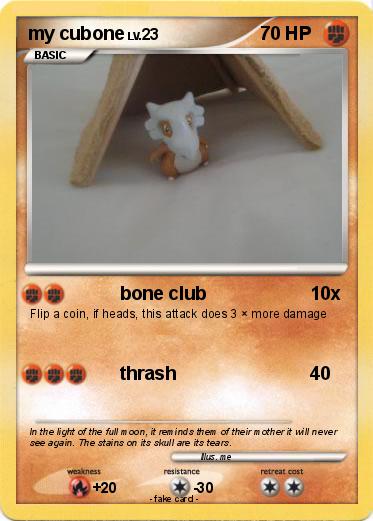 Pokemon my cubone