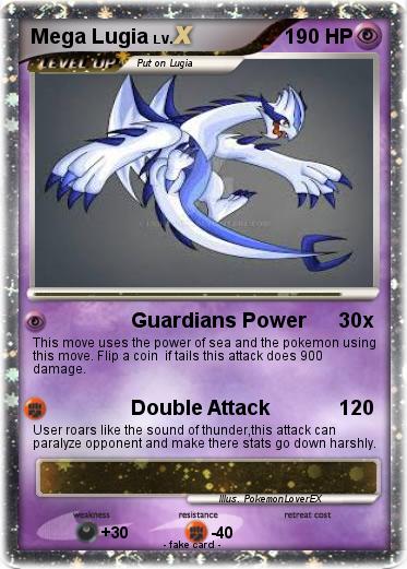 Pokemon Mega Lugia