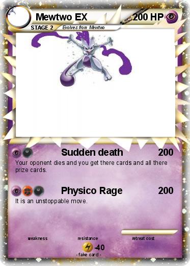 Pokemon Mewtwo EX