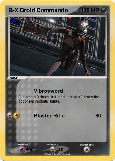 Pokemon B-X Droid Commando